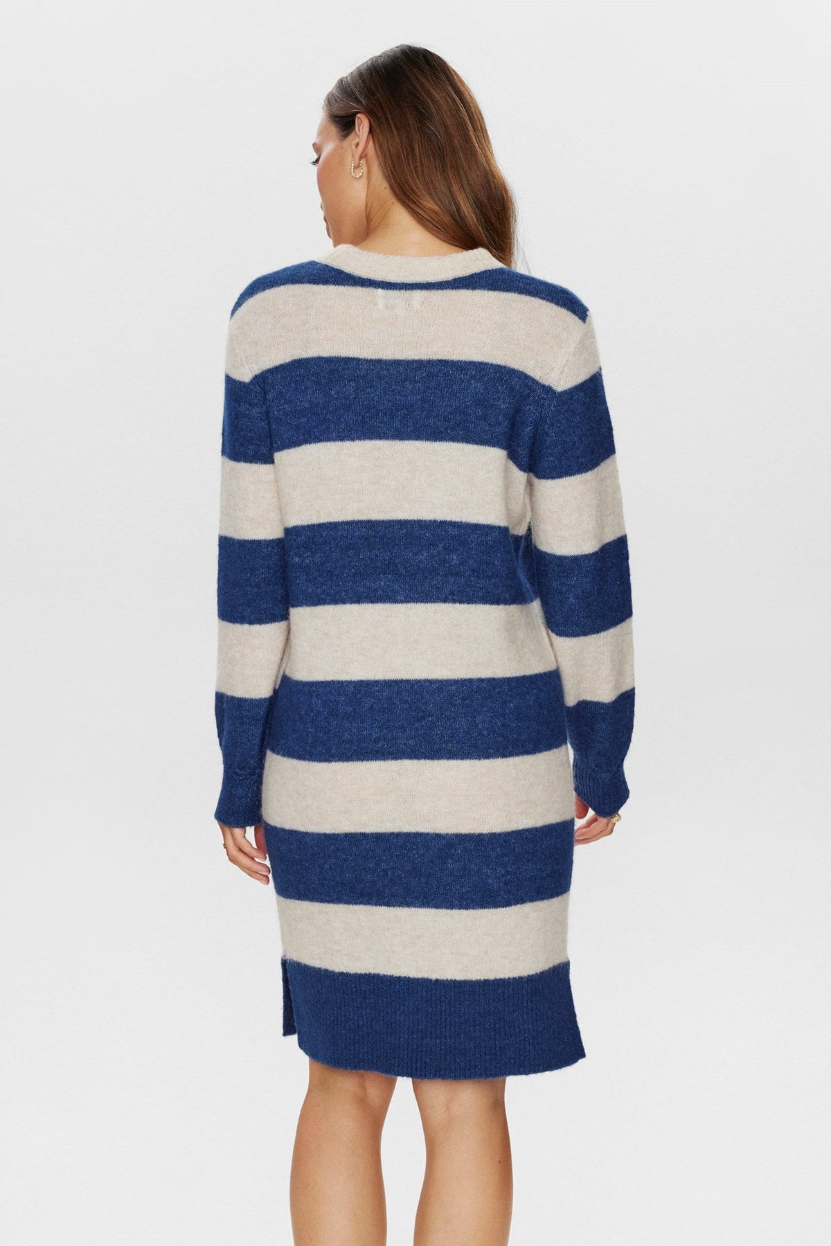 NURIETTE BIG STRIPE DRESS - Dress Blues