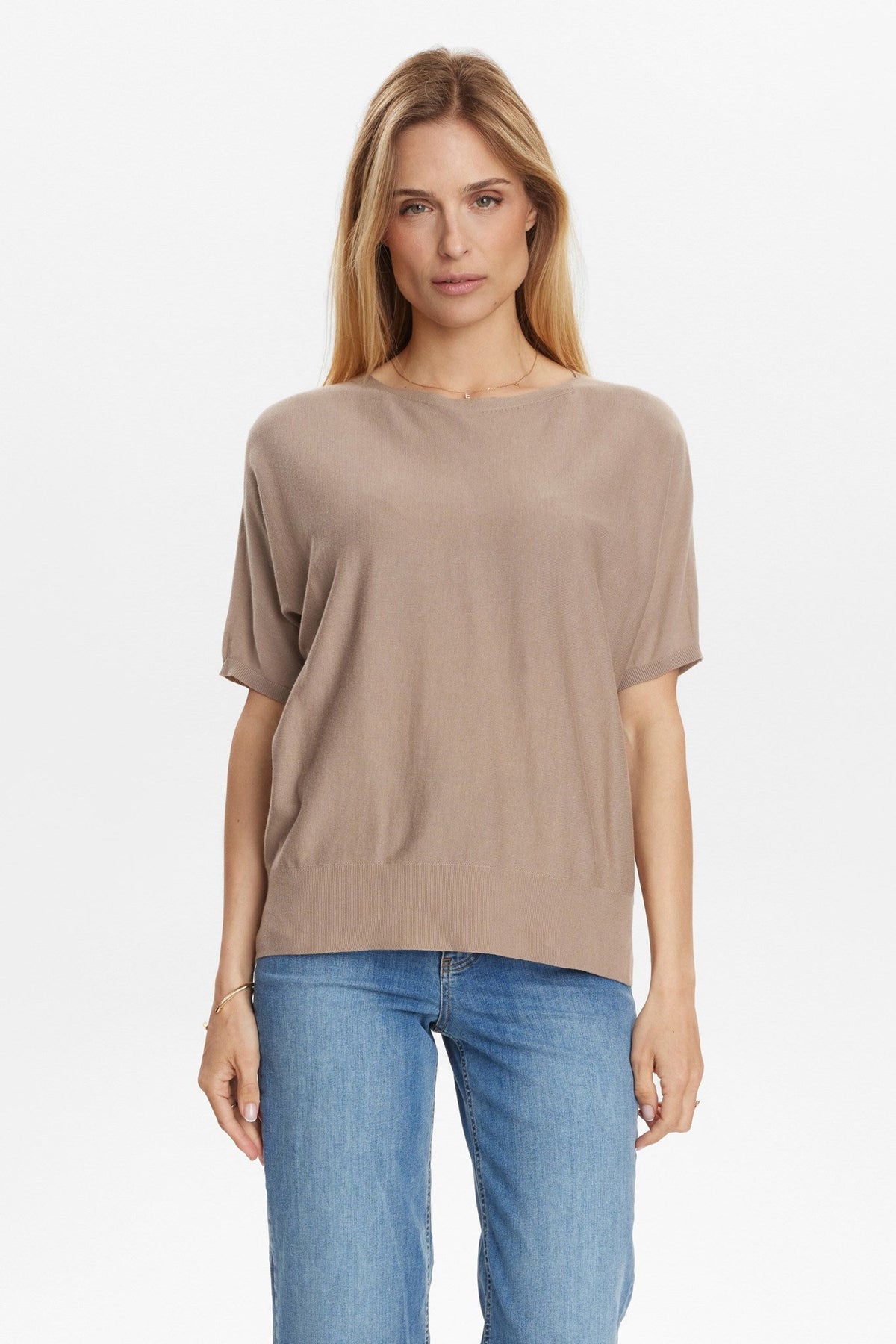 NUVILDY SS PULLOVER - Humus