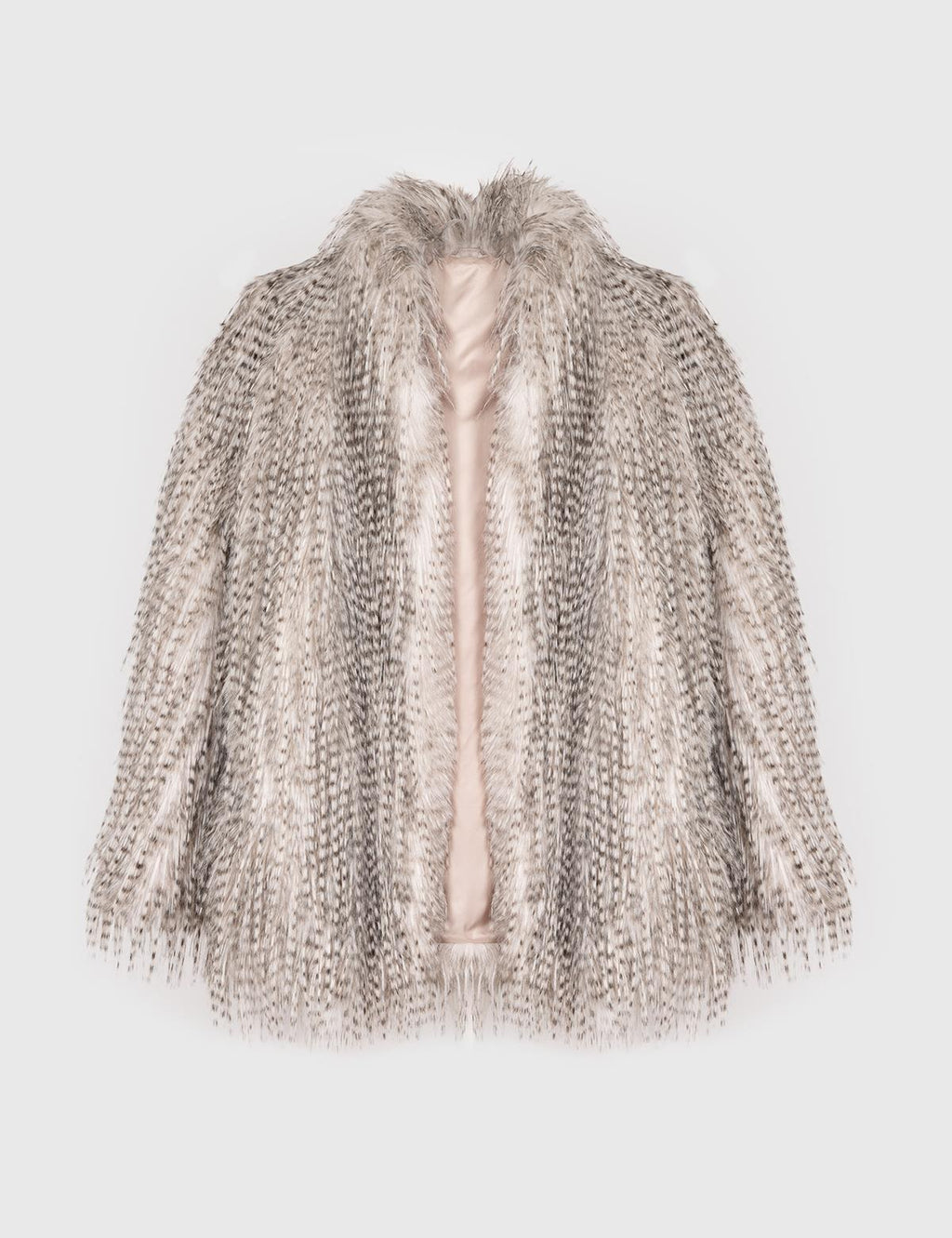 Fear Beige Women's Fur Coat