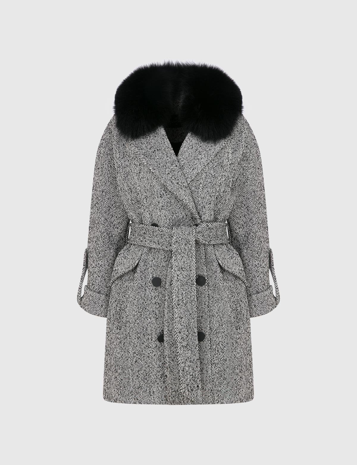 Fertina Grey Women's Coat